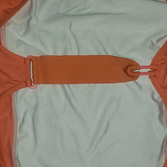 Stella McCartney x Adidas Floral Birds Mesh Cut Out Back 1 Piece Bathing Suit L - Picture 6 of 16